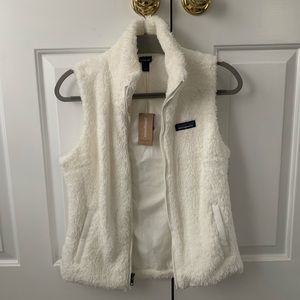 Patagonia Women’s Los Gatos Fleece Vest, Birch White